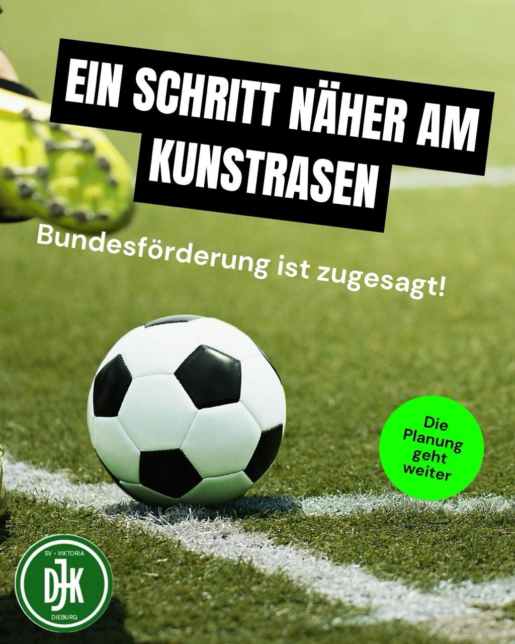 Bundesförderung "kommunaler Sportstättenbau" erhalten